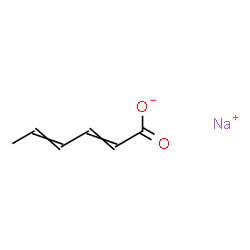 ChemSpider 2D Image | Sodium 2,4-hexadienoate | C6H7NaO2