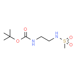 ChemSpider 2D Image | 2-Methyl-2-propanyl {2-[(methylsulfonyl)amino]ethyl}carbamate | C8H18N2O4S