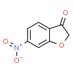 ChemSpider 2D Image | 6-Nitro-1-benzofuran-3(2H)-one | C8H5NO4