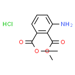 ChemSpider 2D Image | Dimethyl 3-aminophthalate hydrochloride | C10H12ClNO4