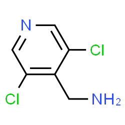 ChemSpider 2D Image | (3,5-Dichloropyridin-4-yl)methanamine | C6H6Cl2N2