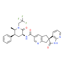 ChemSpider 2D Image | Ubrogepant | C29H26F3N5O3