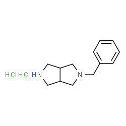 ChemSpider 2D Image | 2-Benzyloctahydropyrrolo[3,4-c]pyrrole dihydrochloride | C13H20Cl2N2