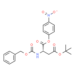 ChemSpider 2D Image | Z-ASP(OTBU)-ONP | C22H24N2O8