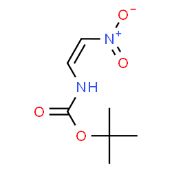 ChemSpider 2D Image | 2-Methyl-2-propanyl [(Z)-2-nitrovinyl]carbamate | C7H12N2O4