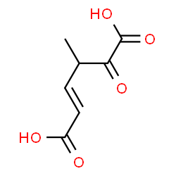 ChemSpider 2D Image | (E)-4-methyl-5-oxohex-2-enedioic acid | C7H8O5