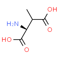 ChemSpider 2D Image | 3-Methyl-D-aspartic acid | C5H9NO4