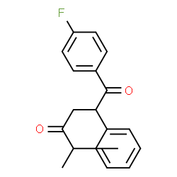 ChemSpider 2D Image | 1-(4-Fluorophenyl)-5-methyl-2-phenyl-1,4-hexanedione | C19H19FO2