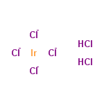 InChI=1/6ClH.Ir/h6*1H;/q;;;;;;+4/p-4