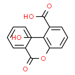 ChemSpider 2D Image | 3-(Benzoyloxy)-2-hydroxybenzoic acid | C14H10O5