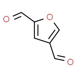 ChemSpider 2D Image | 2,4-Furandicarbaldehyde | C6H4O3
