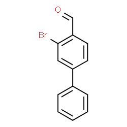 ChemSpider 2D Image | 3-Bromo-4-biphenylcarbaldehyde | C13H9BrO