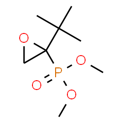 ChemSpider 2D Image | Dimethyl [2-(2-methyl-2-propanyl)-2-oxiranyl]phosphonate | C8H17O4P