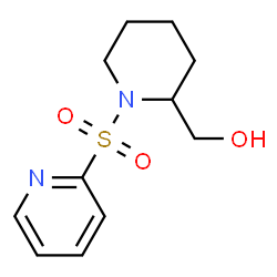 ChemSpider 2D Image | [1-(2-Pyridinylsulfonyl)-2-piperidinyl]methanol | C11H16N2O3S