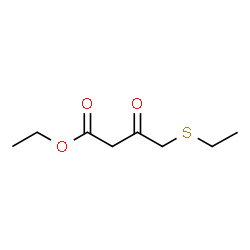 ChemSpider 2D Image | Ethyl 4-(ethylsulfanyl)-3-oxobutanoate | C8H14O3S