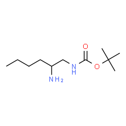 ChemSpider 2D Image | 2-Methyl-2-propanyl (2-aminohexyl)carbamate | C11H24N2O2