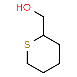 ChemSpider 2D Image | Tetrahydro-2H-thiopyran-2-ylmethanol | C6H12OS