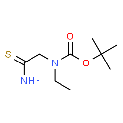 ChemSpider 2D Image | 2-Methyl-2-propanyl (2-amino-2-thioxoethyl)ethylcarbamate | C9H18N2O2S