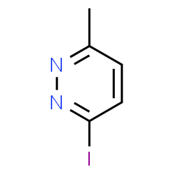 ChemSpider 2D Image | 3-Iodo-6-methylpyridazine | C5H5IN2
