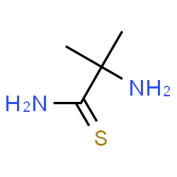 ChemSpider 2D Image | 2-Amino-2-methylpropanethioamide | C4H10N2S