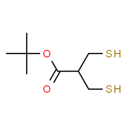 ChemSpider 2D Image | 2-Methyl-2-propanyl 3-sulfanyl-2-(sulfanylmethyl)propanoate | C8H16O2S2