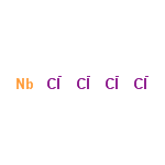 InChI=1/4ClH.Nb/h4*1H;/q;;;;+4/p-4