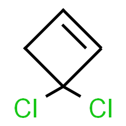 ChemSpider 2D Image | 3,3-Dichlorocyclobutene | C4H4Cl2