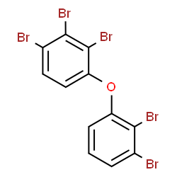 ChemSpider 2D Image | 2,2',3,3',4-PENTABROMODIPHENYL ETHER | C12H5Br5O