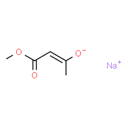 ChemSpider 2D Image | Sodium (2E)-4-methoxy-4-oxo-2-buten-2-olate | C5H7NaO3