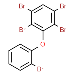 ChemSpider 2D Image | 2,2',3,5,6-PENTABROMODIPHENYL ETHER | C12H5Br5O