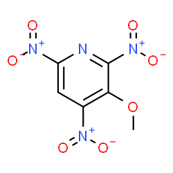 ChemSpider 2D Image | 3-Methoxy-2,4,6-trinitropyridine | C6H4N4O7