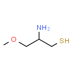 ChemSpider 2D Image | 2-Amino-3-methoxy-1-propanethiol | C4H11NOS