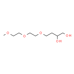 ChemSpider 2D Image | 4-[2-(2-Methoxyethoxy)ethoxy]-1,2-butanediol | C9H20O5