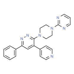 ChemSpider 2D Image | TT-301 | C23H21N7