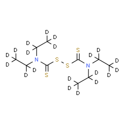 ChemSpider 2D Image | DISULFIRAM-D20 | C10D20N2S4