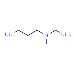 ChemSpider 2D Image | N-(Aminomethyl)-N-methyl-1,3-propanediamine | C5H15N3