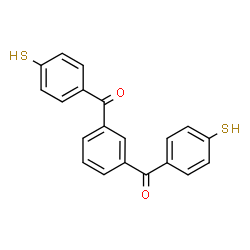 ChemSpider 2D Image | 1,3-Phenylenebis[(4-sulfanylphenyl)methanone] | C20H14O2S2