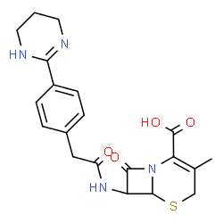 ChemSpider 2D Image | Cefrotil | C20H22N4O4S