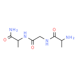 ChemSpider 2D Image | Alanylglycylalaninamide | C8H16N4O3