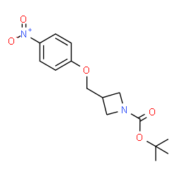 ChemSpider 2D Image | 1-BOC-3-(4-NITROPHENOXYMETHYL)AZETIDINE | C15H20N2O5