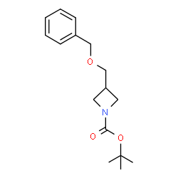 ChemSpider 2D Image | N-BOC-3-(BENZYLOXYMETHYL)AZETIDINE | C16H23NO3