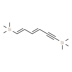 ChemSpider 2D Image | (1E,3E)-1,3-Hexadien-5-yne-1,6-diylbis(trimethylsilane) | C12H22Si2