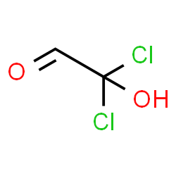 ChemSpider 2D Image | Dichloro(hydroxy)acetaldehyde | C2H2Cl2O2