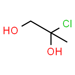 ChemSpider 2D Image | 2-Chloro-1,2-propanediol | C3H7ClO2
