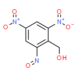 ChemSpider 2D Image | (2,4-Dinitro-6-nitrosophenyl)methanol | C7H5N3O6