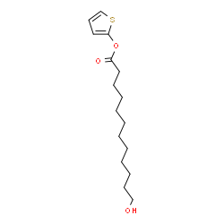 ChemSpider 2D Image | 2-Thienyl 12-hydroxydodecanoate | C16H26O3S