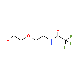 ChemSpider 2D Image | 2,2,2-Trifluoro-N-[2-(2-hydroxyethoxy)ethyl]acetamide | C6H10F3NO3