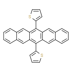 ChemSpider 2D Image | 2,2'-(6,13-Pentacenediyl)dithiophene | C30H18S2