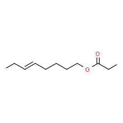 ChemSpider 2D Image | (5E)-5-Octen-1-yl propionate | C11H20O2