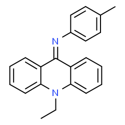 ChemSpider 2D Image | 10-Ethyl-N-(4-methylphenyl)-9(10H)-acridinimine | C22H20N2